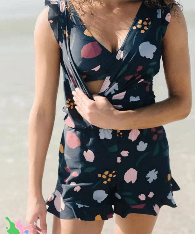 Agnieszka swimsuit in Twilight Bouquet