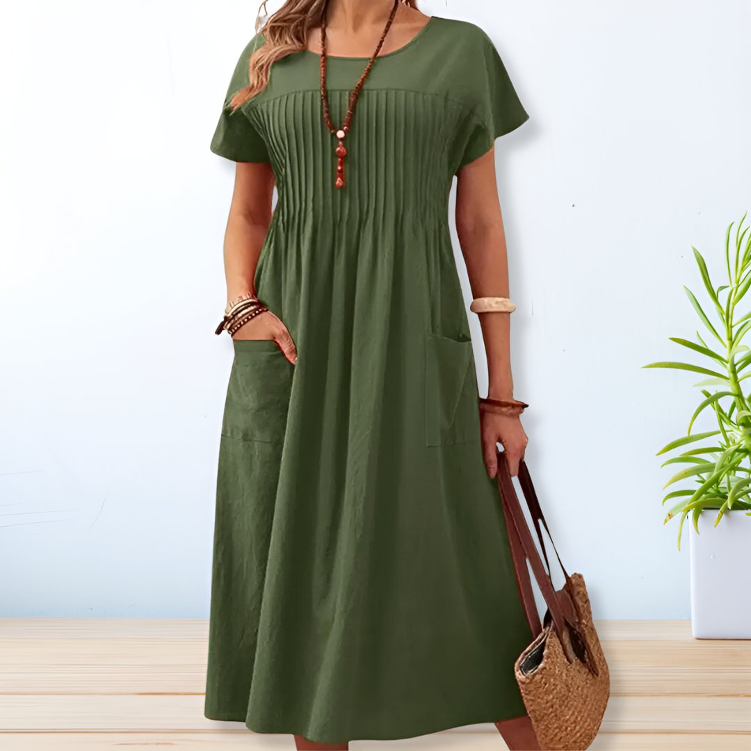 vestido con bolsillos