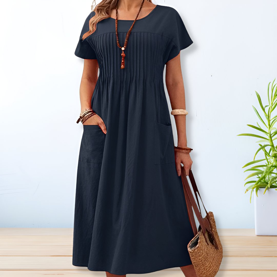 vestido con bolsillos