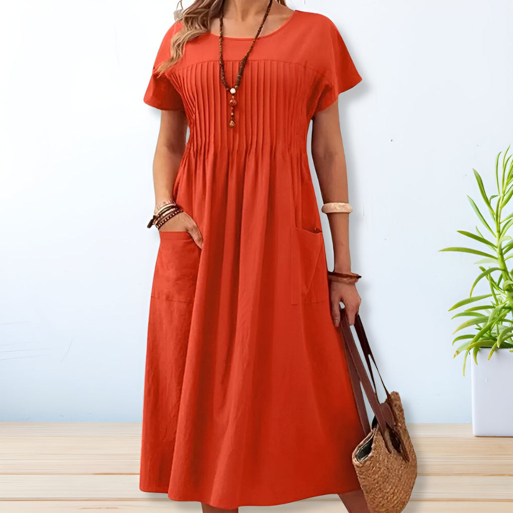 vestido con bolsillos